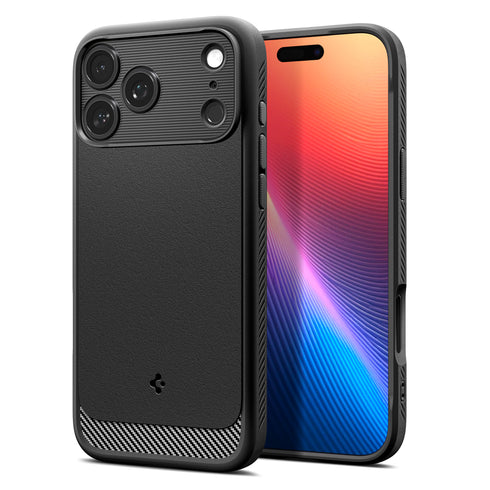 Spigen iPhone 17 Pro Max Case – Rugged Armor (MagFit)